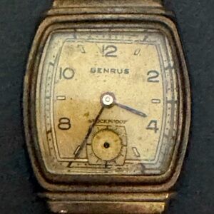 Vintage Benrus men’s watch face